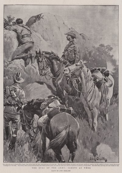 The Eyes of the Army, Scouts at Work by John Charlton